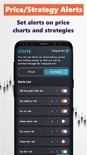 Tradevivi Crypto Screener App Download for Android 1.0.10 list_