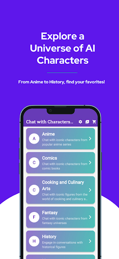 Chat With Characters AI App Download for Android 23.0.0 list_4