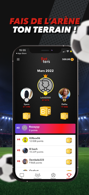 Betters Social Bet Club App Download Latest Version 1.9.0 list_2