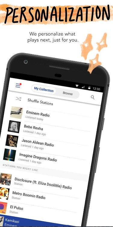 Pandora Music & Podcasts App Premium Unlocked 4.3 list_2