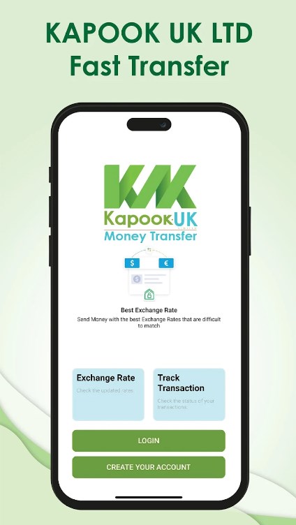 Kapook UK Money Transfer Apk Download for Android 5.1.28 list_2