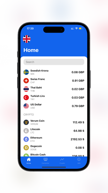 Verum Exchange App Download for Android 1.0.8 list_