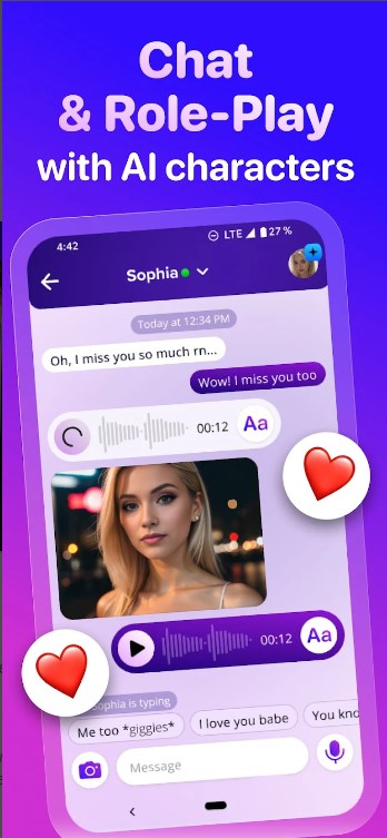 RoleChat AI friend and roleplay mod premium unlocked 134.1 list_2