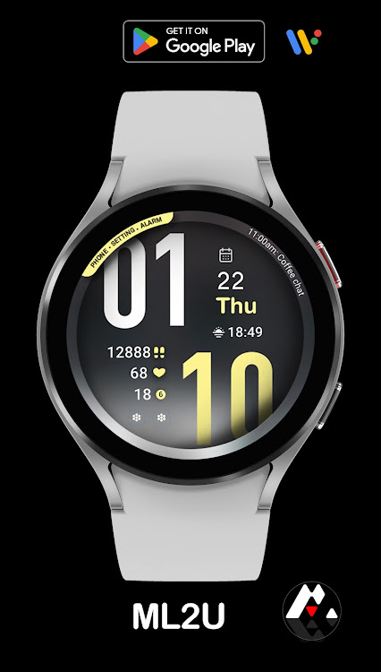 ML2U 93 Watch Face app download latest version v1.0.0 list_2