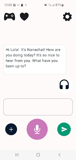 Nanachat AI Chat for Seniors app download latest version 1.0.1 list_