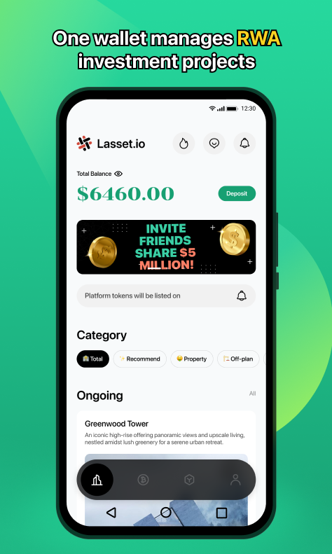 Lasset RWA investment App Download for Android picture 1