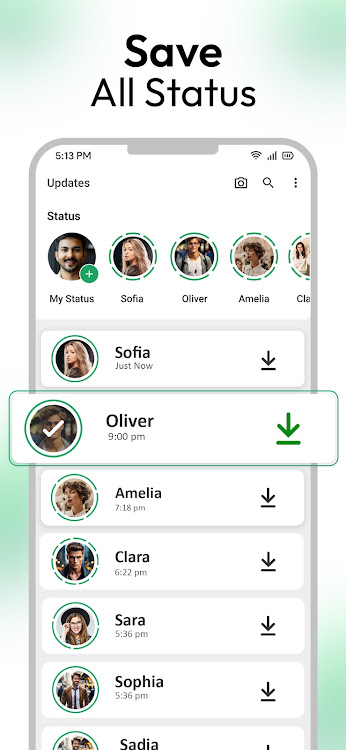 Status Saver Download Videos app latest version download 1.4 list_