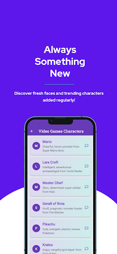 Chat With Characters AI App Download for Android 23.0.0 list_2