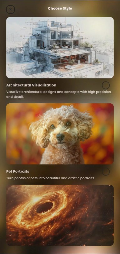 Aura AI Art Generator App for Android Download 1.0.5 list_