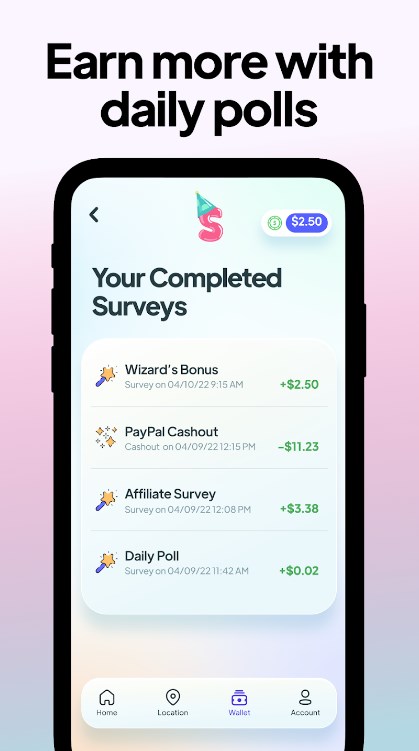 SurveyParty Apk Download for Android v2.5.3 list_