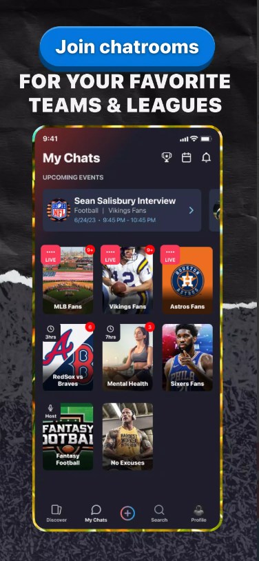 PSF Pro Sports Fans Apk Download for Android 9.10.11 list_