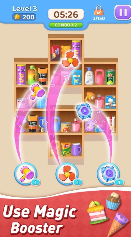 Goods Sort 3D Organizing Game Apk Download for Android v0.0.2 list_1