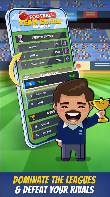 Football Team Coach Manager Unlimited Coin Mod Apk 1.0 list_3