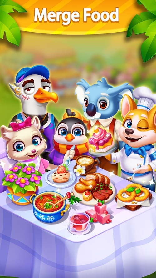 Food Travel Merge & Cooking apk download for Android 1.1.1 list_2