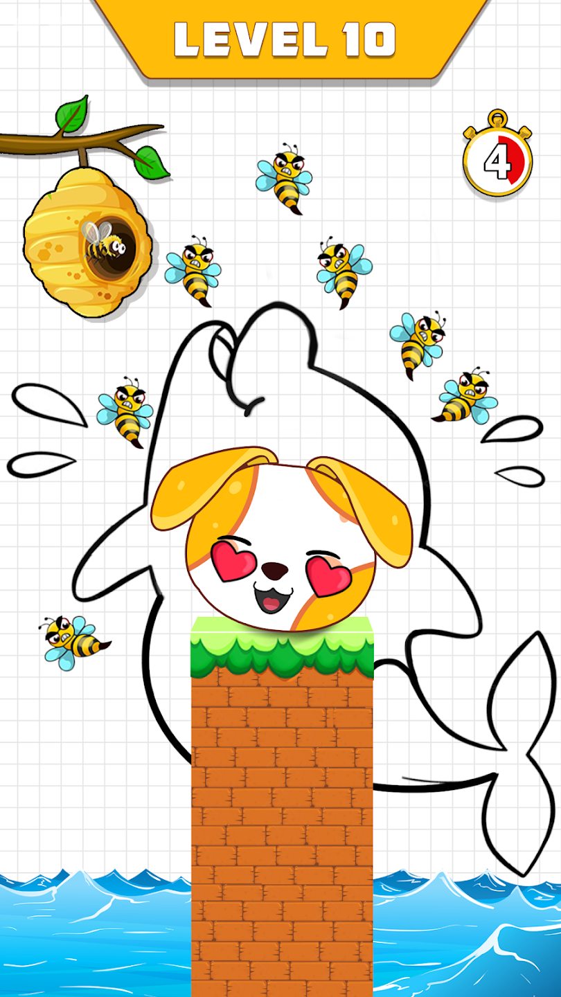 Save The Dog Dog vs Bee Game Apk Download for Android 1.0 list_3