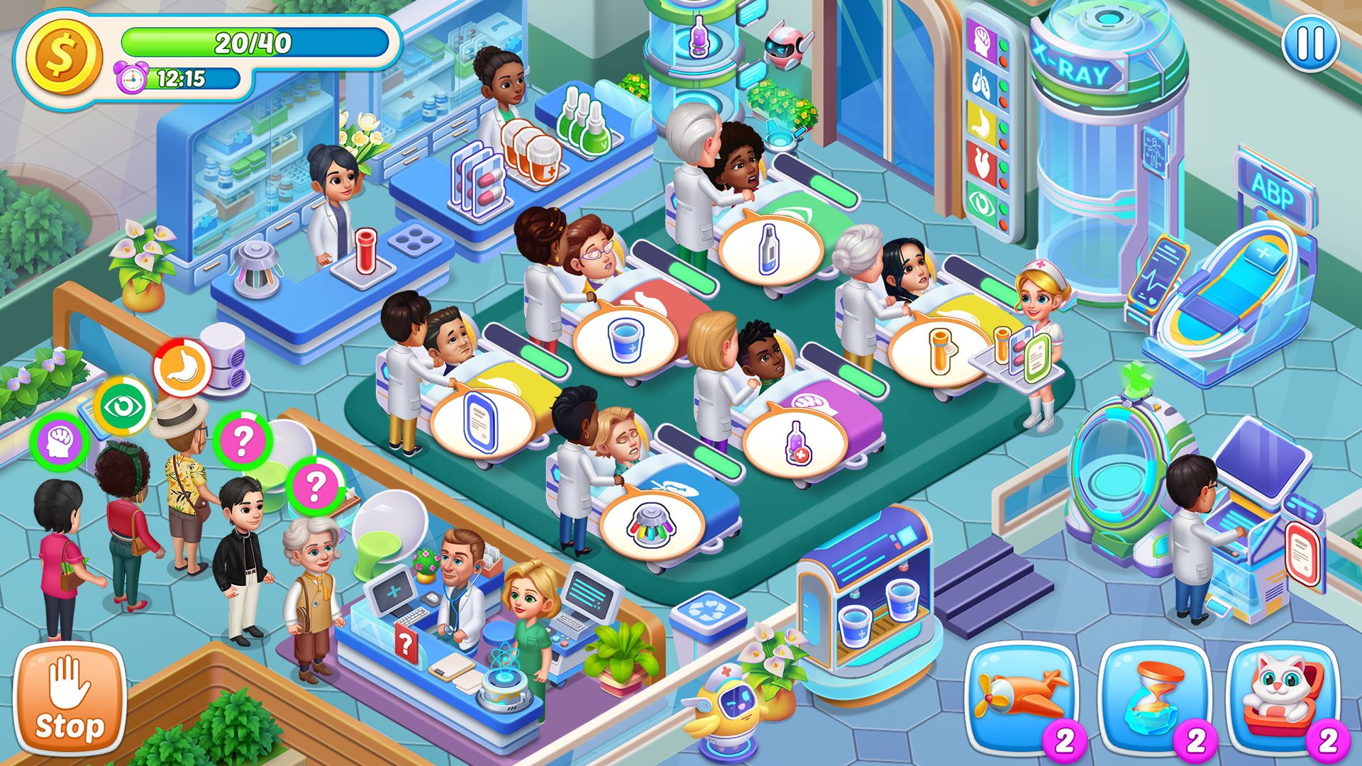 Hospital Craze Doctor Games Download for Android 1.0.0 list_