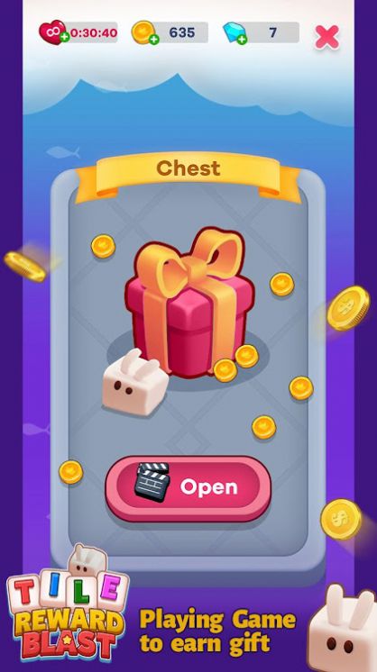 Tile Reward Blast mod apk Unlimited gold coins and diamonds 1.0.1 list_1