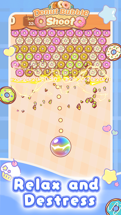 Donut Bubble Shoot mod apk latest version 1.0.1 list_