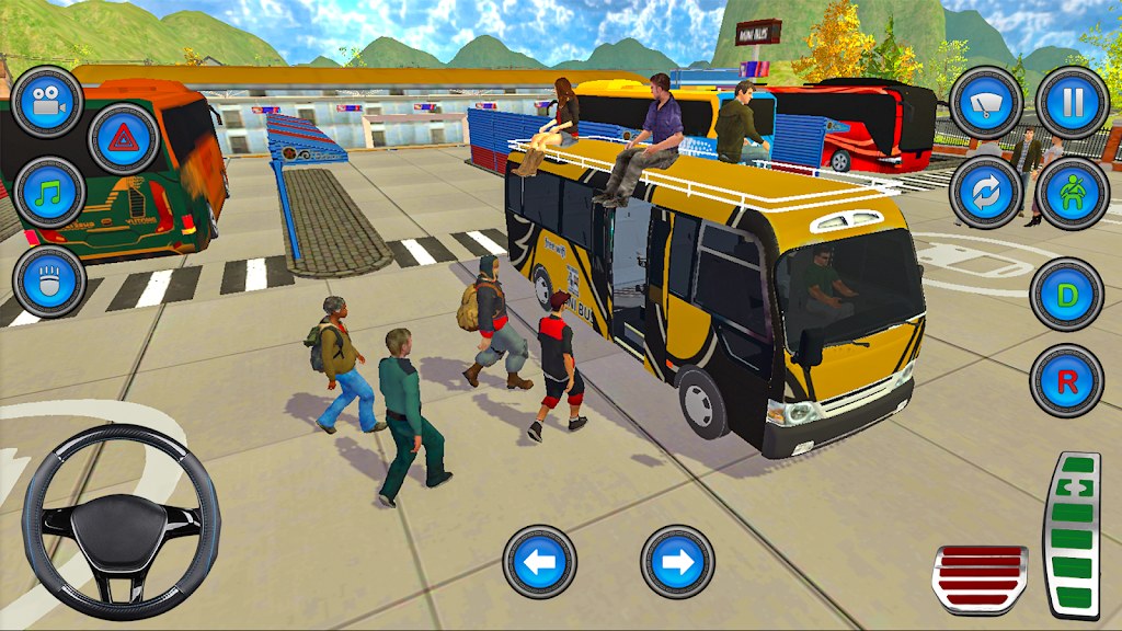 Mini Bus Driving Simulator 3D Apk Download for Android picture 1