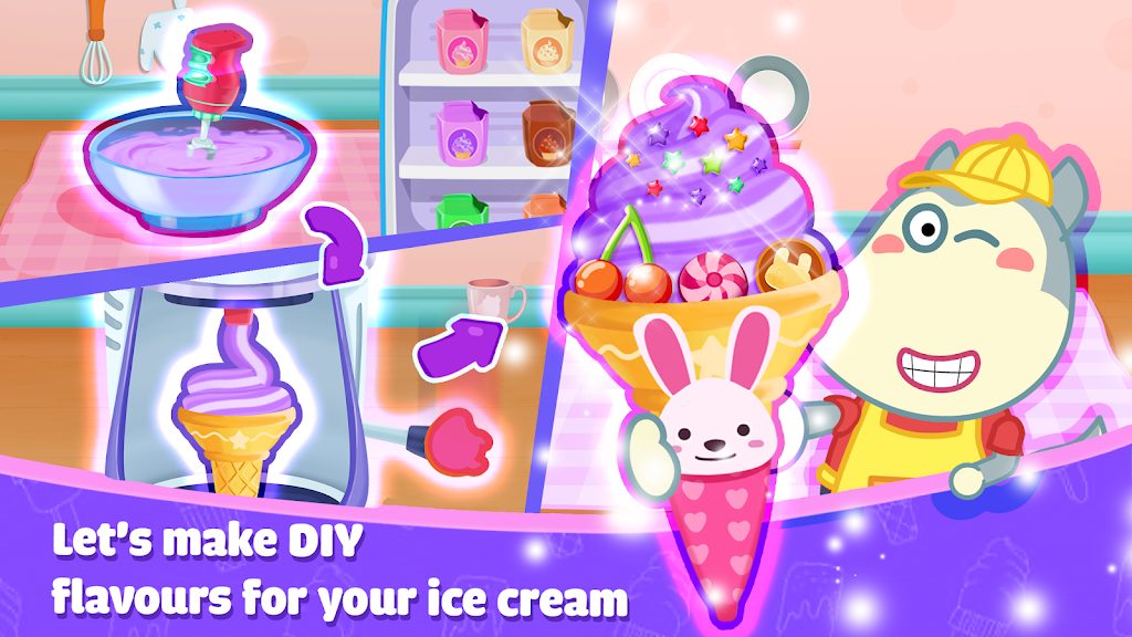 Wolfoo Ice Cream Shop Dessert Apk Download for Android 1.1.2 list_3