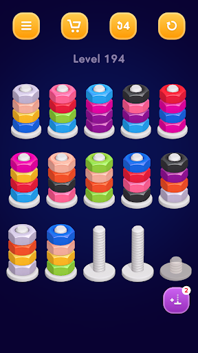 Nuts Color Sort Puzzle Games Apk Download for Android 1.3.8 list_