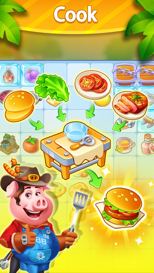 Food Travel Merge & Cooking apk download for Android 1.1.1 list_3