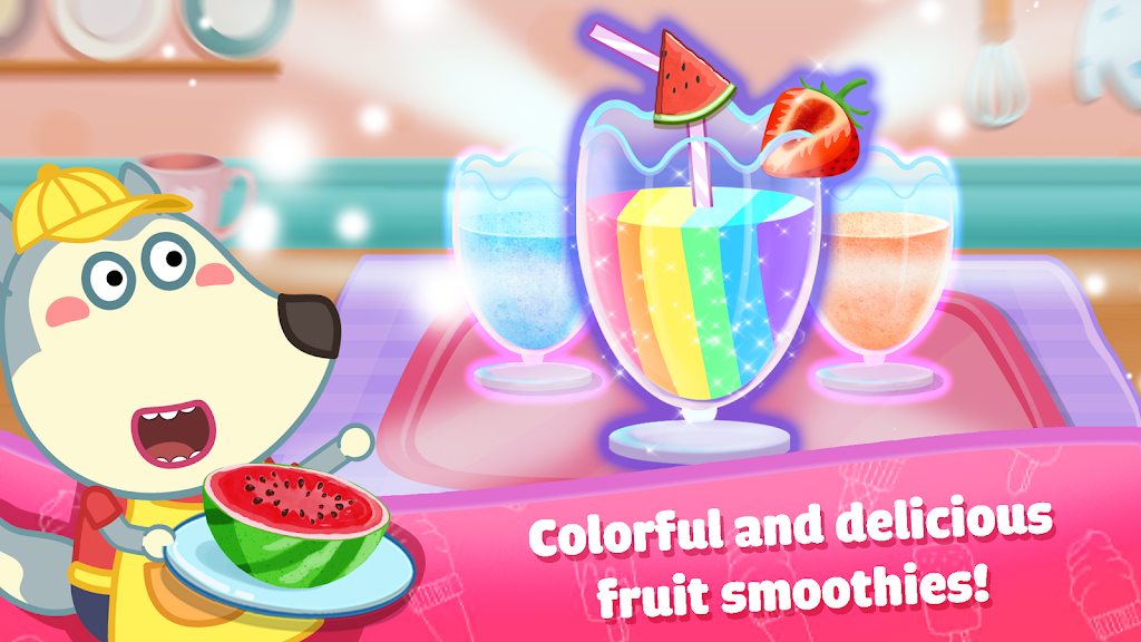 Wolfoo Ice Cream Shop Dessert Apk Download for Android 1.1.2 list_1