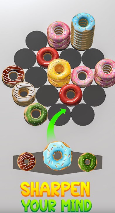 Hexa Donut Sort Shuffle Game Apk Download for Android 1 list_3