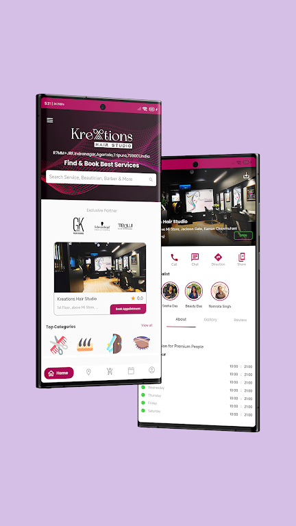 Kreations Hair Studio app download latest version 3.1.0 list_3