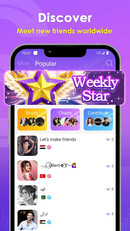 Soulla Voice Chat & Friends Mod Apk Premium Unlocked 1.0.3 list_