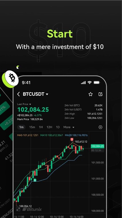 Bitunix Crypto & BTC Trading App for Android Download 2024.0812.9001 list_