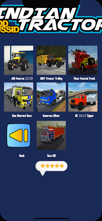 Indian Tractor Mod Bussid Apk Latest Version 1.0 list_