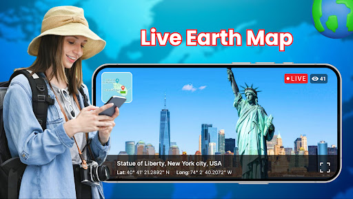 Live Earth Map & GPS Map Apk Latest Version picture 1