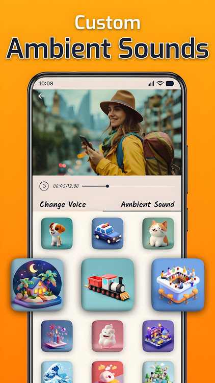 Funny Voice Changer Effects Mod Apk Download 1.6 list_