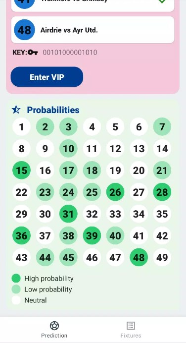 Draw Predictor Apk Latest Version 3.0.3 list_