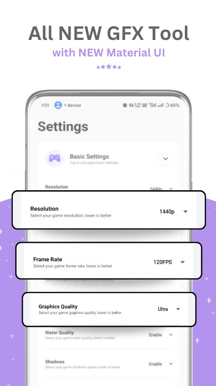 gfx tool pro for bgmi and pubg bgt max 90 fps Apk Download 1.2 list_4