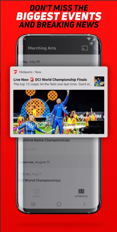 FloSports Watch Live Sports App for Android Download 1.0.0 list_4