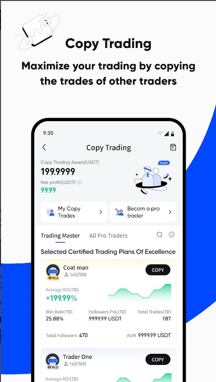 Toobit Buy BTC ETH & Crypto Apk Download for Android 1.4.3 list_