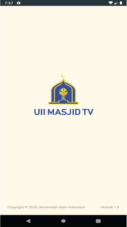 UII Masjid TV App Download for Android 1.0 list_