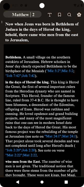 MacArthur Bible Commentary App latest version 1.0.5 list_