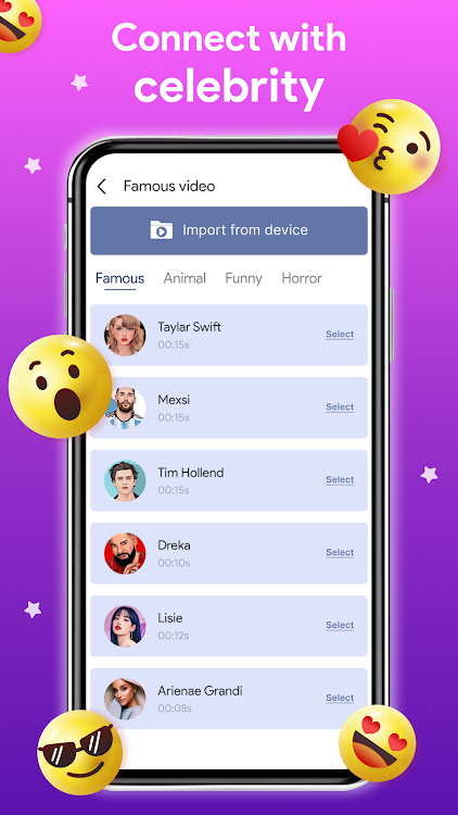 Make Video With Idol Fake Call mod apk latest version download 1.1.2 list_1