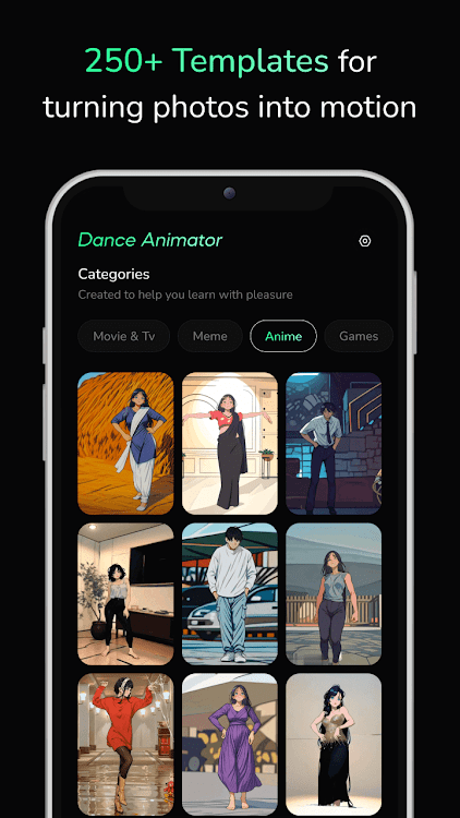 Photo Dance Animator AI Dance Mod Apk Download 2.0 list_1