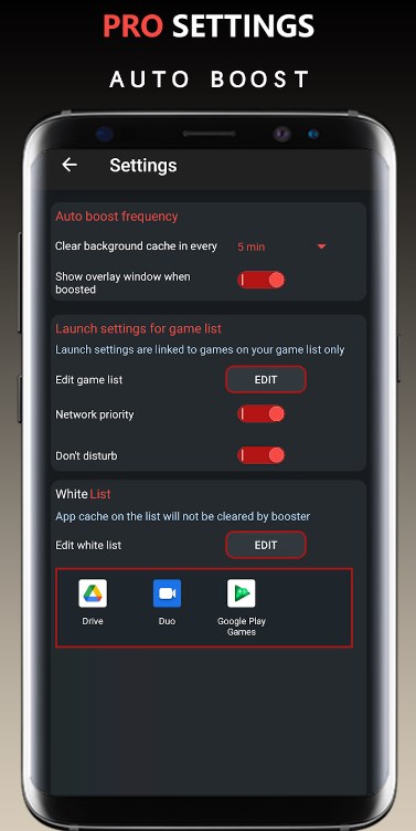 Game Booster Vip Lag fix & Gfx Premium Apk Latest Version 121 list_3