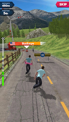 Downhill Race League Mod Apk Unlocked Everything 1.2.6 list_