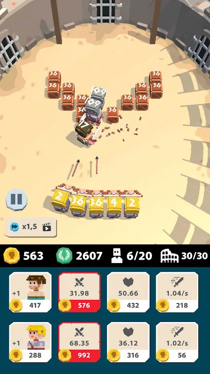 Clash Arena Army Idle Clicker mod apk Unlimited Money 0.1.20 list_1