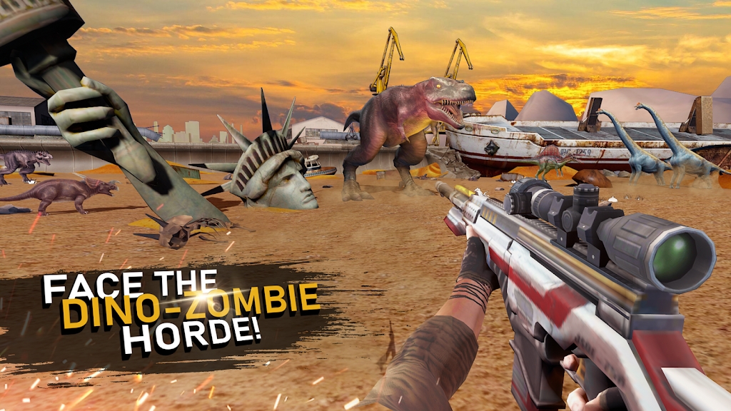 Sniper Hunter Dino & Zombie MOD Apk for Android 1 list_