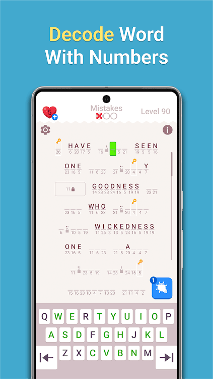 Playsimple Cryptogram Apk Download for Android 1.4.0 list_