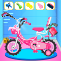 Girl Bicycle Repair Wash Salon Apk Download for Android 1.0