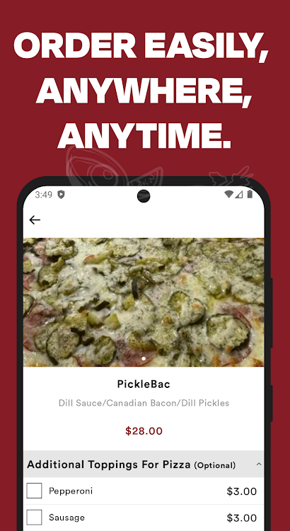 Brickfire Pizza App free Download 1.0.0 list_