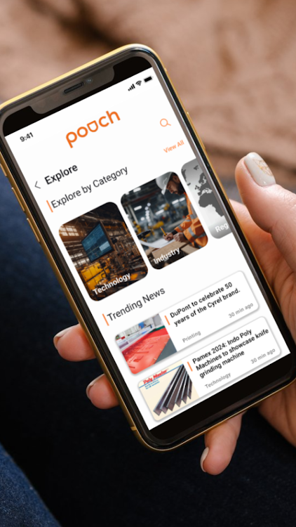 Pouch news App Download for Android 1.0 list_